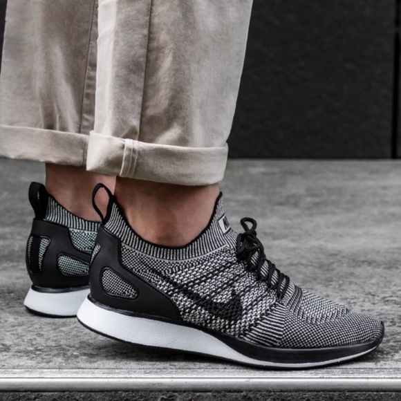 Nike Zoom Mariah Flyknit Racer Black Pure Plat Men - Picture 8 of 8